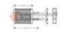 VAN WEZEL 83006007 Heat Exchanger, interior heating